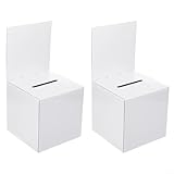 Design pratique : les boîtes disposent d'un design pliable qui vous permet d'aplatir le fond et les côtés pour un rangement compact lorsque vous ne vous en servez pas. Le couvercle se ferme en toute sécurité pour garder le contenu en sécurité. Le panneau d'en-tête ajoute une touche organisée et professionnelle.