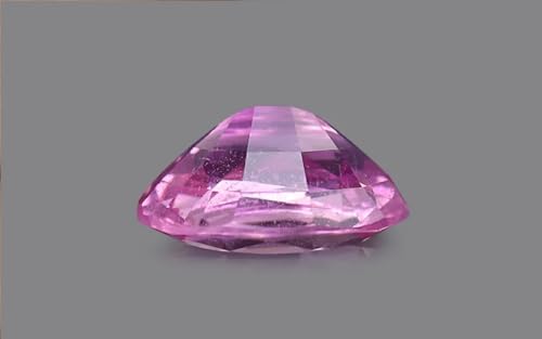 Saphir rose 7,25 carats pierre précieuse brute non traitée