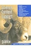 Harcourt School Publishers Science: Science Content Support Student Edition Science 08 Grade 5 - Herausgeber: Harcourt School Publishers 