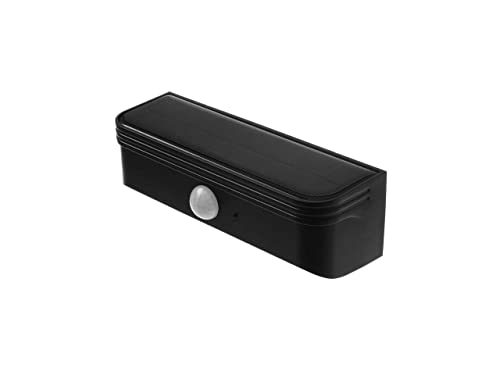 Home Zone Security Solar Step Lights - Motion Sensor Led Outdoor Deck And Step Lights With No Wiring Required, 2-Pack, Black (Eli0989V) #TOP4