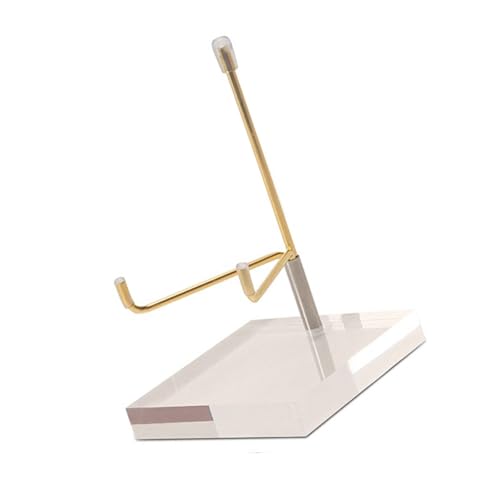 Fashionable Adjustable Sturdy Acrylics Crystals Holder Creative Jewelry Display Stand Portable for Space Saving Storage Acrylics