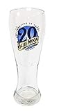 Blue Moon 20th Anniversary Glass
