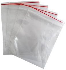 bvslf Ziplock Covers Pouch Bags 6 x 8 inches of 100 Pack | Reusable Ziplock Bags Airtight Seal for Travel Freezer Refrigerator Packing Cloths Accessories