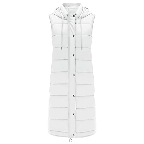 Casaco feminino longo acolchoado embalável jaqueta parkas leve, superdimensionada, resistente à água