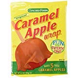 Concord Confections Caramel Apple Wrap, 5 Count - PACK OF 2