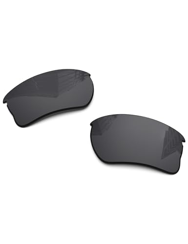 Verres de rechange polarisés de 1,6 mm miroir foncé pour bloquer les reflets et UV
