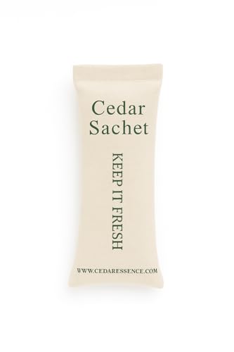 Image of Cedar Essence Aromatic Cedar Sachet Shoe Fresheners 2.5 inch x 8 inch 4-Pack