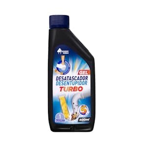 Desatascador Turbo Bosque Verde en gel Botella 500 ml Pack 2
