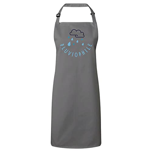 Tablier cuisine premium gris breton pour passionné de cuisine