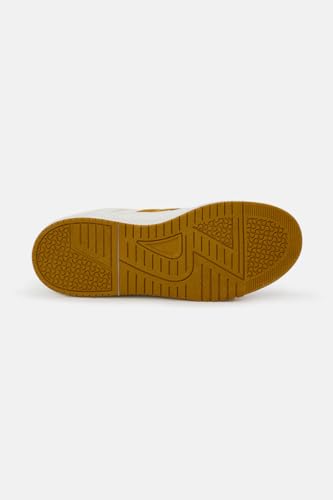 Image of SNITCH Men's Sneakers | Minimalist Solid Pattern with Stripes | PU+Suede Upper, Breathable Mesh Insole, TPR Outsole | Stylish Everyday Sneakers
