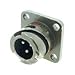 Itt Cannon Circular Connector, Rcpt, 16S-4, Flange - CA3102E16S-4PXBA34