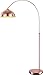 Produktbild Elegante Bogen Steh Stand Leuchte Lampe Kupferfarbig 1x E27 höhenverstellbar Globo NEWCASTLE 58227C