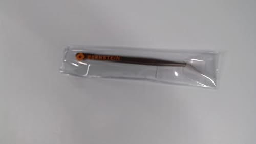 Bernstein 5-037 Angled Titanium Tweezers 150 mm, Silver - Image 2