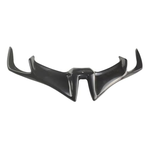 Extension d'ailes de moto noire et aileron de moto universel performant