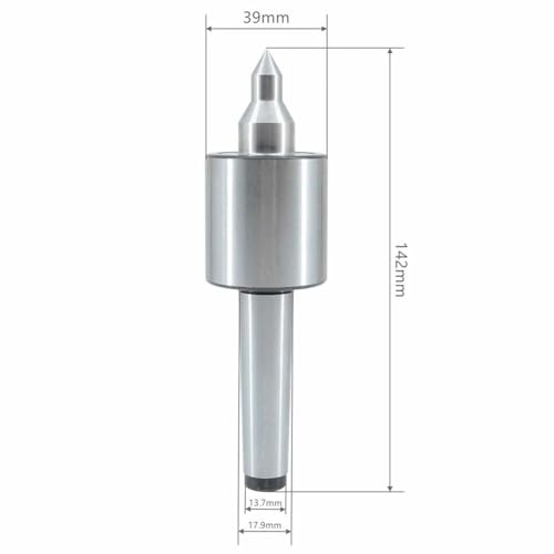 Contre-pointe rotative anti-vibration cône Morse MT2 pour tour CNC - 7