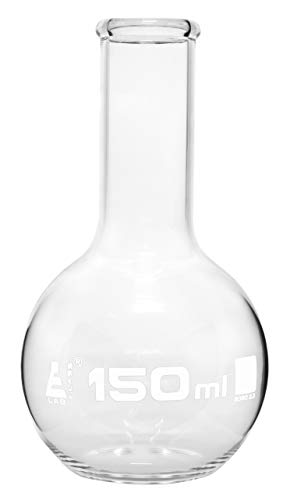 Flasque Florence en verre borosilicate supérieur de 150 ml à col étroit pour laboratoire