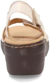 Clarks Merliah Opal Heeled Sandal, White Leather, 12 Medium | Image 4