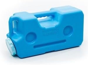 Miniatura 3 de AquaBrick Contenedores de almacenamiento de agua de emergencia con tapa de espiga sin ventilación, 100% a prueba de fugas, portátiles apilables,