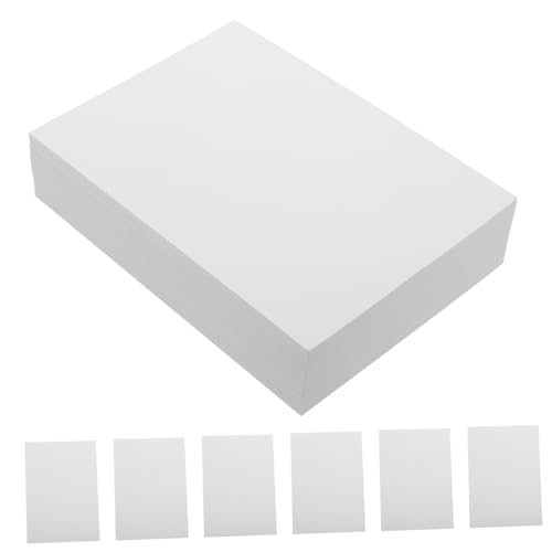 STOBOK 100 Hojas De Papel Fotográfico De 6 Pulgadas Papel De Dibujo Papel De Alto Brillo Para Impresora Folletos Cartas Papel Para Impresora Fotográfica Papel De Impresión Papel