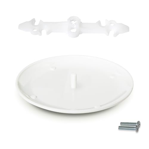 XGGYA CP3540 Ceiling Box Cover Plate White Fits 3.5-4 in Boxes