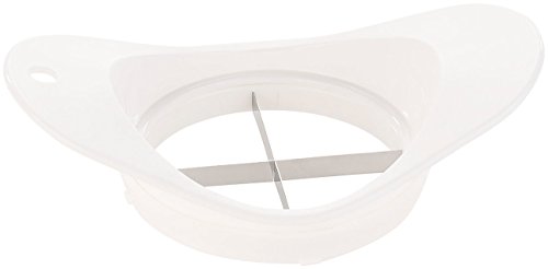 Foto von Rosenstein & Söhne Obstschneider: 5in1-Obst- und Gemüseschneider mit auswechselbaren Klingen-Einsätzen (Apfelteiler, Pommes-Schneider, Allesschneider)