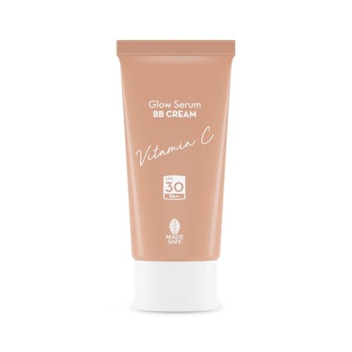 Glo.w Serum BB Cream with Vitamin C & Turmeric | Long Lasting Natural Coverage | SPF 30 PA++ Sun Protection| Lightweight & Hydrating - 25 g (Pack of 1)