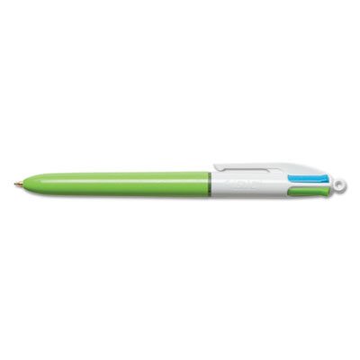 6 unidades 4-Color bolígrafos bolígrafo retráctil, tinta surtidos, Medio, 2 por paquete por Bic Corp. (catálogo categoría: papel, plumas y escritorio suministros/lápices/bolígrafo)