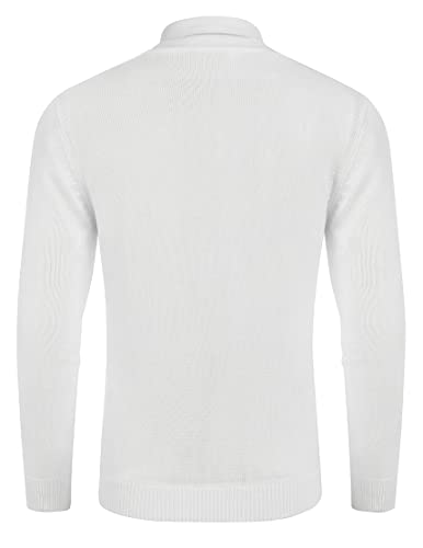 Coofandy Men'S V Neck Cardigan Sweater Casual Lightweight Button Down Knitted Cardigan Sweater With Ribbing Edge thumb #8