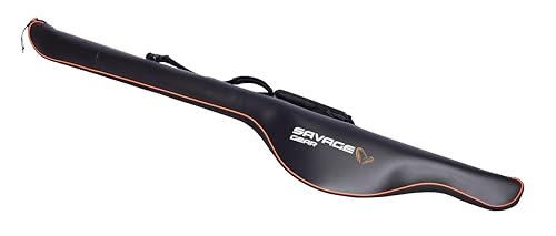 Savage Gear WPMP wasserdichte Rutentasche - Robuste Rutentasche für Angler, schützt geriggte Ruten, übergroße Reißverschlüsse und Abnehmbarer Schultergurt, ideal für Süß- und Salzwasserfischen 140 cm