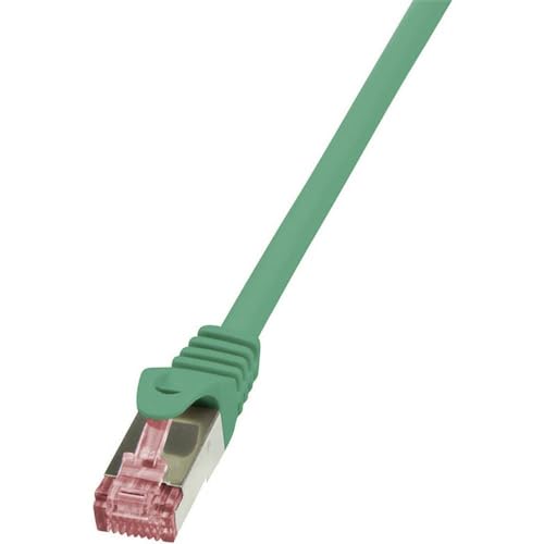 LogiLink PrimeLine Câble réseau Cat6 S/FTP AWG27 PIMF LSZH 3 m Vert