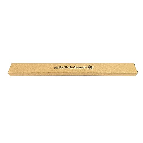 Tenedor para parrilla acero inoxidable con mango madera 18" miniatura 7