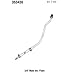 Gates 353430 Power Steering Return Line Hose Assembly
