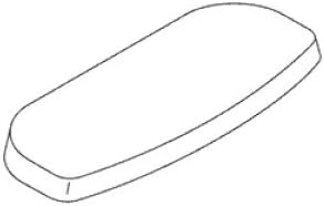 Replacement Toilet Tank Cover