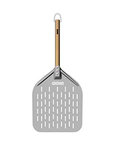 Unold Pizzaschieber 6881620 | Pizzaschaufel aus Aluminium mit Griff aus Buchenholz perfekt Pizzaofen Luigi 68816 | Grifflänge 35cm, Schaufelgröße 40 x 30cm Unold Pizzaschieber 6881620 | Pizzaschaufel aus Aluminium mit Griff aus Buchenholz perfekt Pizzaofen Luigi 68816 | Grifflänge 35cm, Schaufelgröße 40 x 30cm