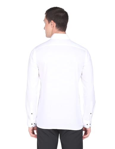 Image of Arrow Men's Cotton Printed Slim Fit Shirt
