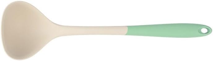 Color Blocked Silicone Spatula Soup Spoon Large pot Strainer Rice Set