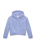 Passform: Regular Fit TOM TAILOR Mädchen Kinder Cropped Sweatjacke mit Kapuze 1033222, Lila, 116-122
