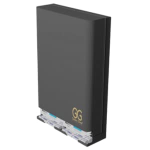Image of GG Golden Group INTERNATIONAL Tampon & sanitary napkin free vending dispenser for public restroom, steel cabinet with lock, wall mountable, gray SD9000GY