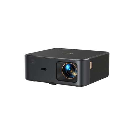 Proyector 4K【Sound by JBL/Google TV/Dolby Audio】 YABER K2s WiFi6 Bluetooth Full HD 1080P Nativo, Auto Focus/Keystone, Smart proyector Exterior Cine en Casa con Netflix 7000+ Apps