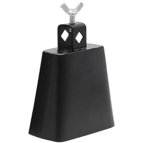 Glixoft Cencerro De Jazz De Metal, Campana De Pastoreo Vintage, Instrumento De Percusión, Accesorio para Eventos Deportivos, Fútbol, ​​Baloncesto, Fiestas.