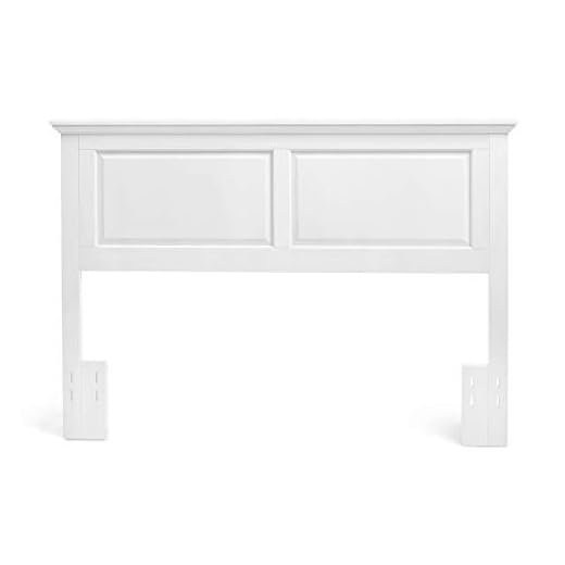 Mantua Arcadia Headboard (Full/Queen, Gloss White)
