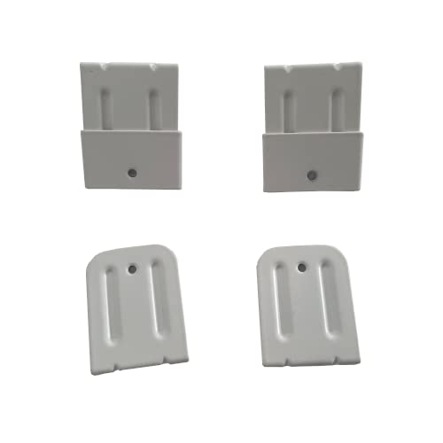 IKEASKADIS Connectors for ALGOT Pegboard, White, 003.358.85 - Pack of 4