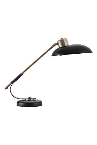 House Doctor Table Lamp Art Deco, Black/Brass