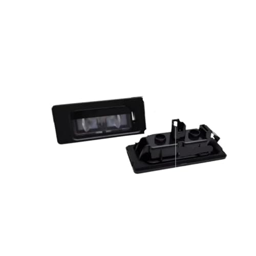 Luz de matrícula para VW Touran que soluciona fallos de iluminación con 2 lámparas 6000K