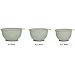 KitchenAid Classic Mixing Bowls, Set of 3, Pistachio, 3.5 quarts