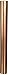 St Louis Crafts 36 Gauge Copper Metal Foil Roll, 12 Inches x 5 Feet