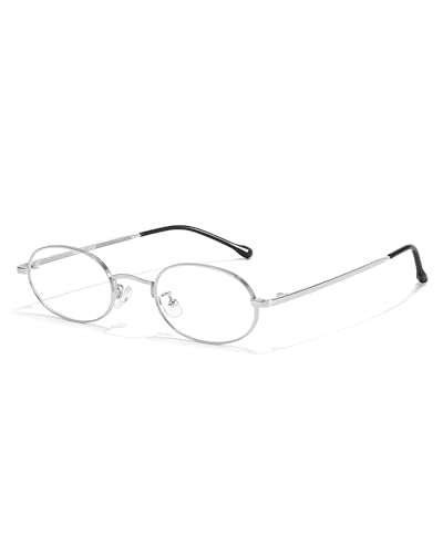 HIGLASS Oval Blue Light Glasses for Women