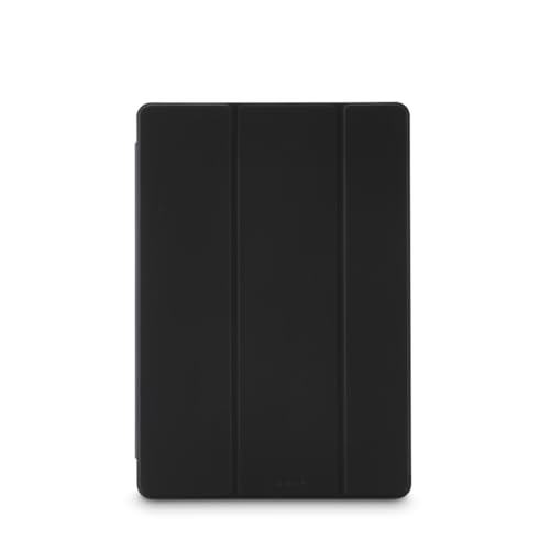 Hama Hülle für Samsung Galaxy Tab S9+ 12,4, Stifthalter (Standfunktion, Magnet, Tablethülle, Tablet Case, für Tab S9 Plus, Fold, Klapphülle, Flipcase, Hülle mit Stifthalter, transparent) schwarz