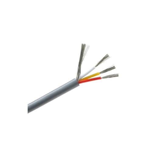 Câble blindé UL2547 28AWG fil de commande cuivre audio 3 conducteurs