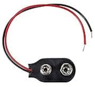 مشبك بطارية 9 فولت من داي-كيت، 10 قطع